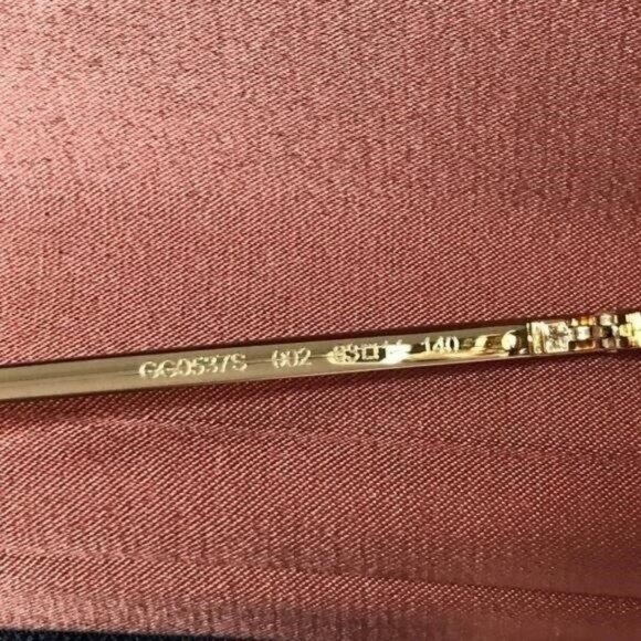 💯 Original GUCCI Women's Sunglasses GG0537S-002 , description : Frame Material - Picture 3 of 11